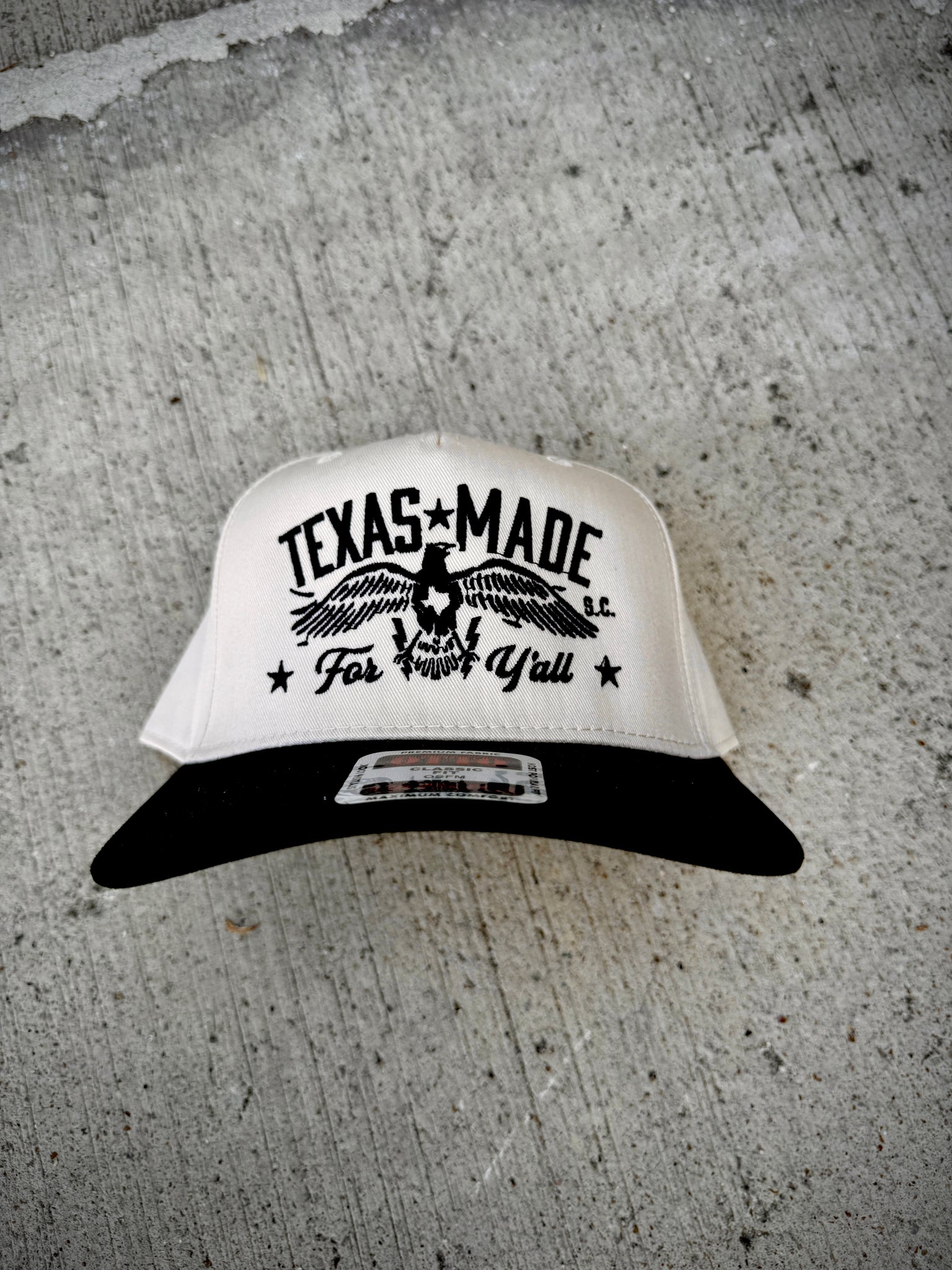 Texas Made For Y’ALL Eagle Two Toned (Blk/Natl)