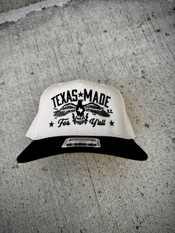 Texas Made For Y’ALL Eagle Two Toned (Blk/Natl)