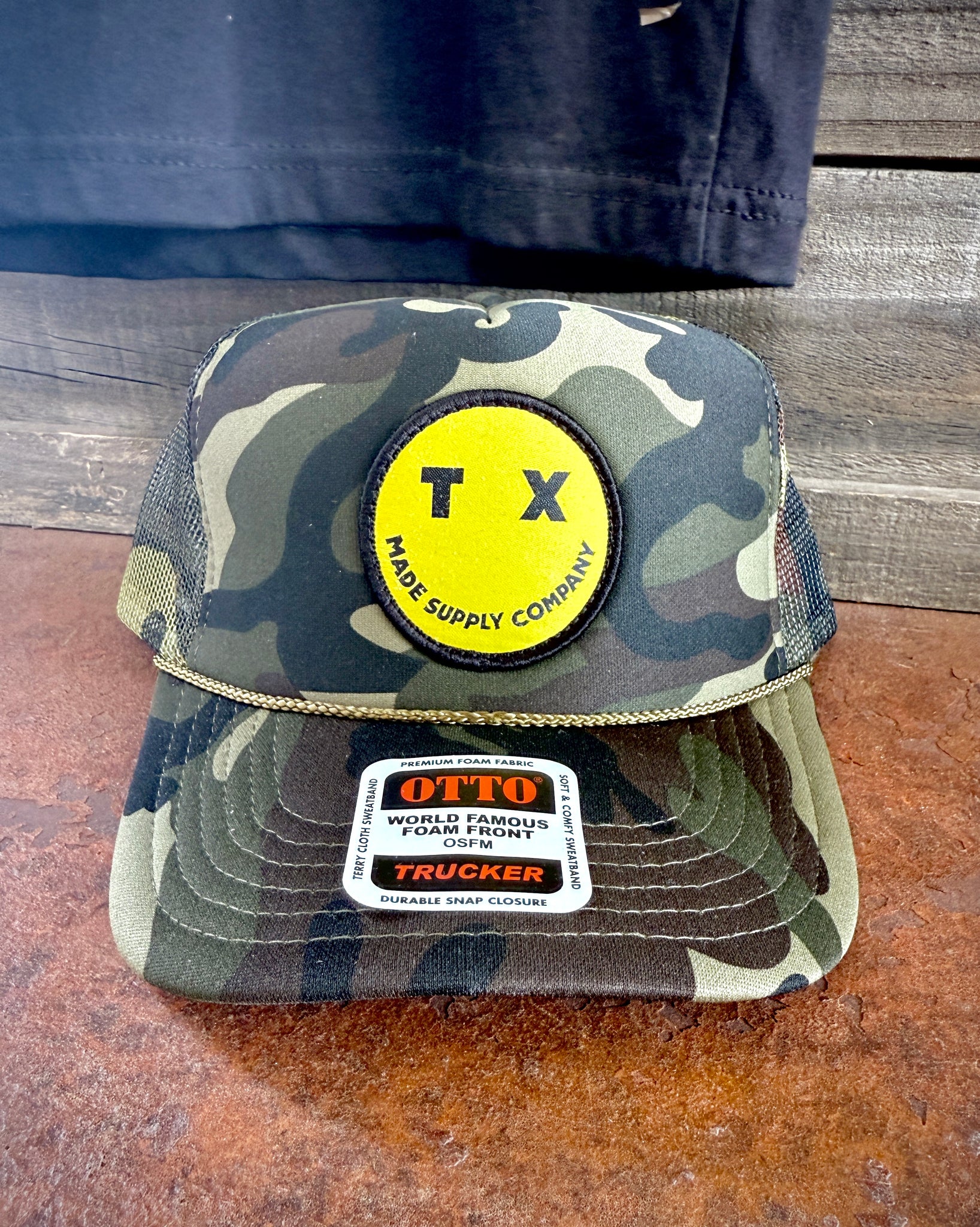 TX Smiley Dark Camo