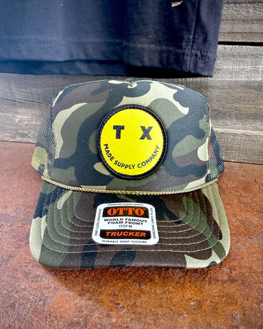 TX Smiley Dark Camo