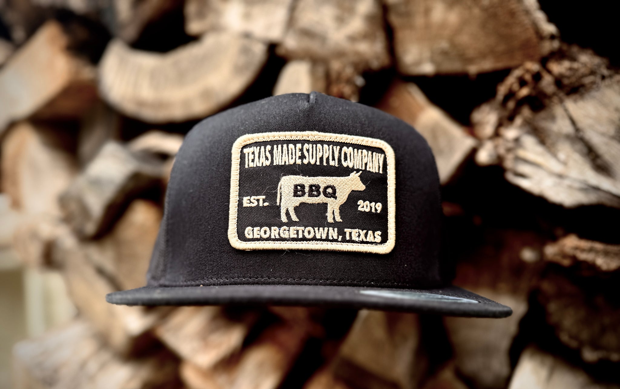 Texas Made Supply Company GTX BBQ Black Flatbill