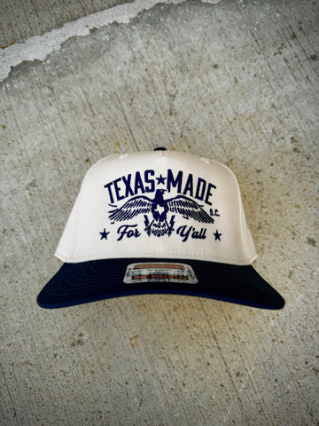 Texas Made For Y’ALL Eagle Two Toned (Navy/Natl)