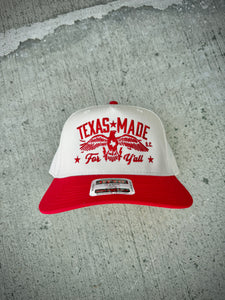 Texas Made For Y’ALL Eagle Two Toned (Red/Natl)