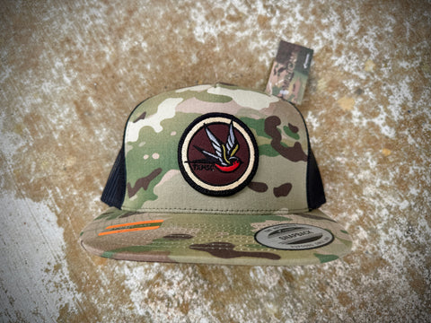 TXMSC Sparrow Multi Camo Flatbill
