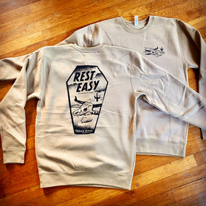Rest Easy Sand Crew￼ Neck Sweatshirt