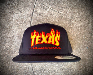 Texas Flame Flatbill SnapBack