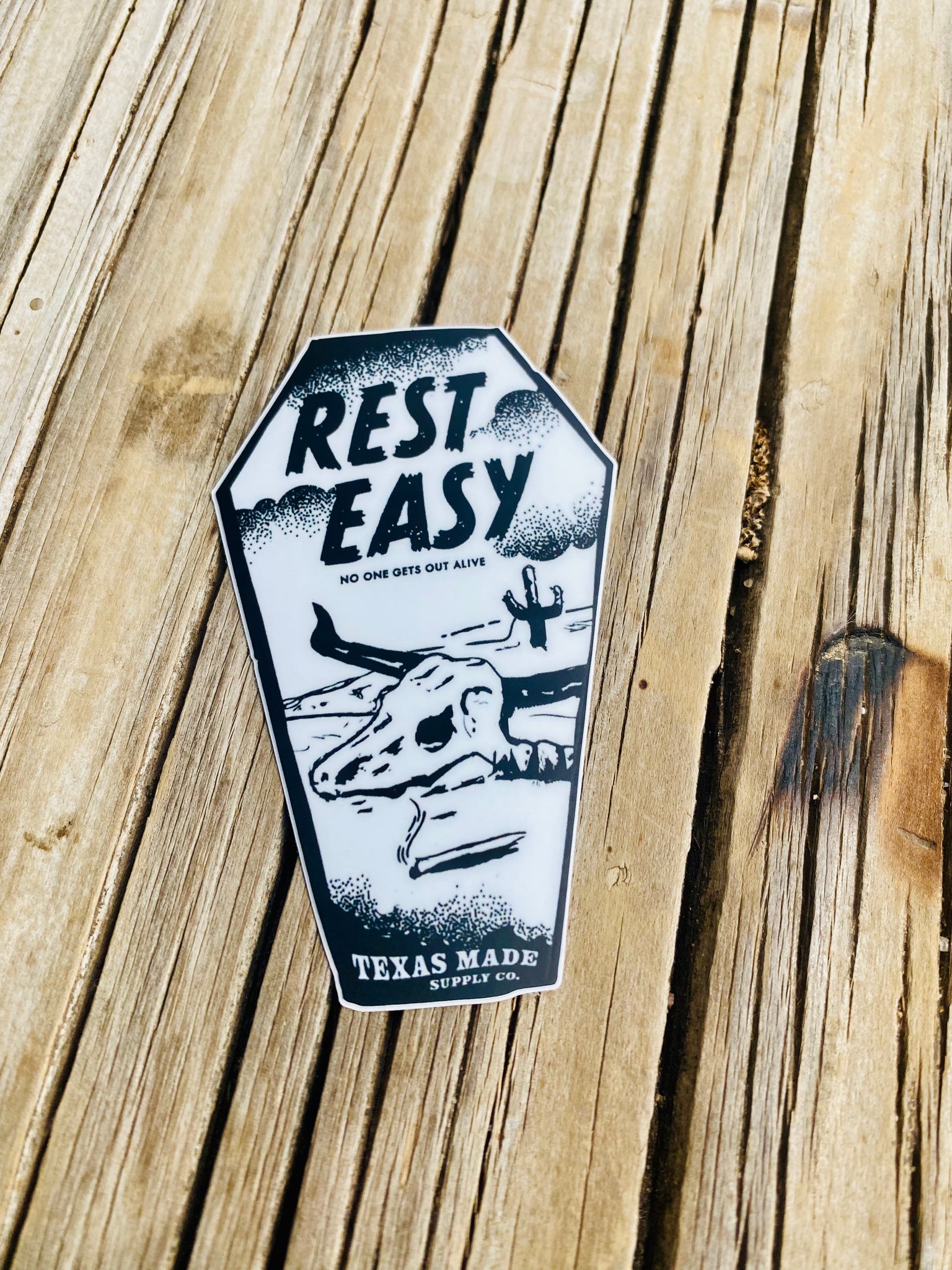 Rest Easy Sticker