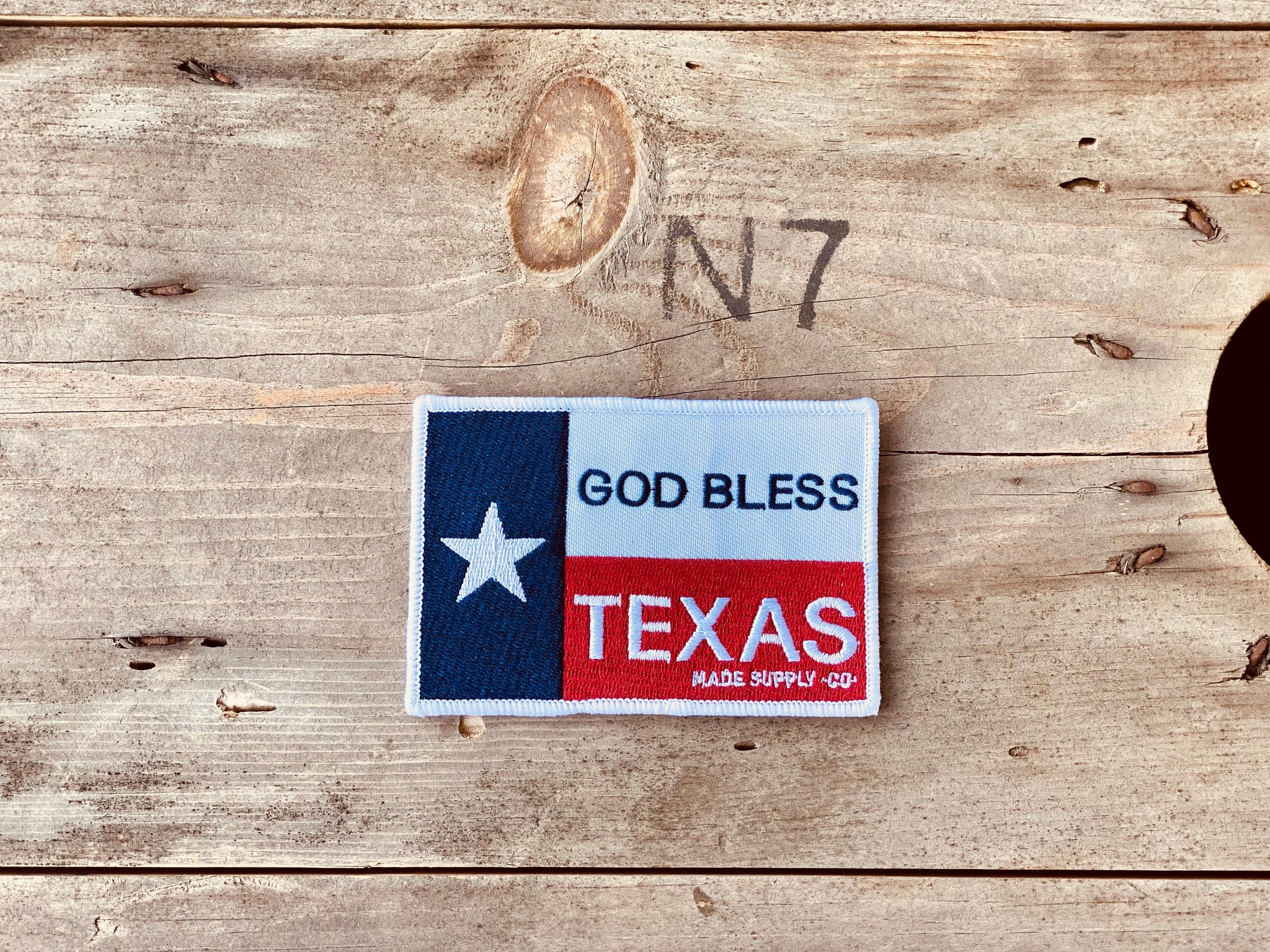 GOD BLESS TEXAS Patch