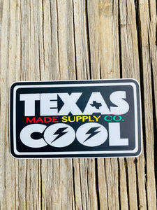Texas Cool Sticker